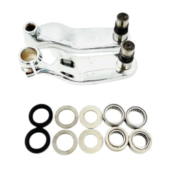 Oś wieloklin + obejmy + łożyska igiełkowe – zestaw zawieszenia wahaczykowego K-750 / M-72N / MW(MB)-750